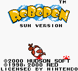 Robopon - Sun Version (USA) (Beta) (SGB Enhanced) (GB Compatible)