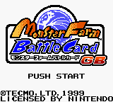 Monster Farm Battle Card GB (Japan) (SGB Enhanced) (GB Compatible)