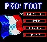 Pro Foot (France) (En,Fr,De,Es,It,Nl,Sv) (GB Compatible)