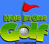 Hole in One Golf (USA) (Rumble Version) (SGB Enhanced) (GB Compatible)