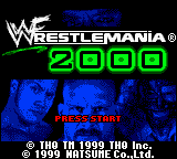 WWF WrestleMania 2000 (USA, Europe) (GB Compatible)