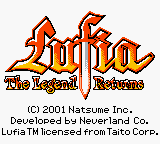 Lufia - The Legend Returns (USA)