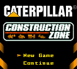 Caterpillar Construction Zone (USA, Europe) (GB Compatible)