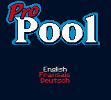 Pro Pool (USA) (En,Fr,De)