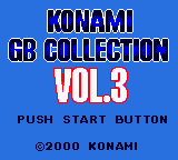 Konami GB Collection Vol.3 (Europe) (GB Compatible)