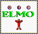 Sesame Street - Elmo's ABCs (USA) (GB Compatible)