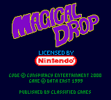 Magical Drop (Europe) (En,Fr,De)