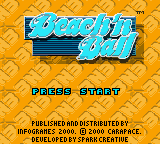 Beach'n Ball (Europe) (En,Fr,De,Es,It)