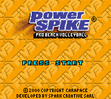 Power Spike - Pro Beach Volleyball (USA)