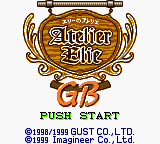 Elie no Atelier GB (Japan) (SGB Enhanced) (GB Compatible)