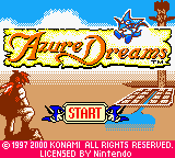 Azure Dreams (USA) (SGB Enhanced) (GB Compatible)