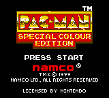 Pac-Man - Special Colour Edition (Europe) (SGB Enhanced) (GB Compatible)