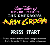 Emperor's New Groove, The (Europe) (En,Fr,De,Es,It)