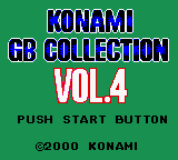 Konami GB Collection Vol.4 (Europe) (GB Compatible)