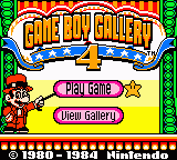 Game Boy Gallery 4 (Australia) (SGB Enhanced) (GB Compatible)