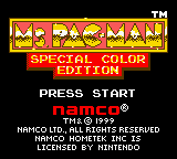 Ms. Pac-Man - Special Color Edition (USA) (SGB Enhanced) (GB Compatible)