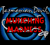 Tasmanian Devil - Munching Madness (USA) (En,Fr,De,Es,It) (GB Compatible)