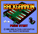 Backgammon (Japan) (GB Compatible)