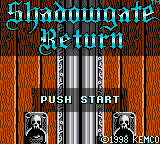 Shadowgate Return (Japan) (GB Compatible)