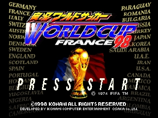 Jikkyou World Soccer - World Cup France '98 (Rev A) (Japan)