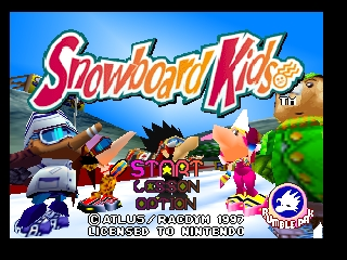 Snowboard Kids (USA)