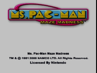 Ms. Pac-Man - Maze Madness (USA)