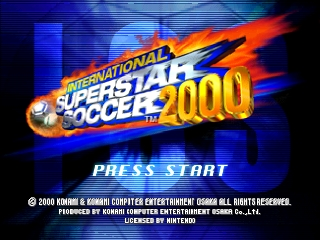 International Superstar Soccer 2000 (Fr,It) (Europe)