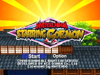 Mystical Ninja Starring Goemon (Europe)