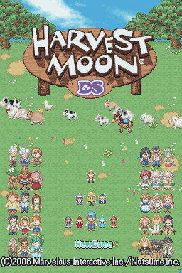 Harvest Moon DS (Europe) (En,Fr,De,Es,It)