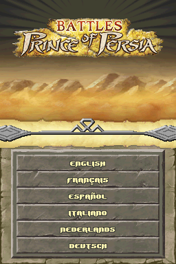 Battles of Prince of Persia (Europe) (En,Fr,De,Es,It,Nl)