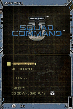 Warhammer 40,000 – Squad Command (USA) (En,Fr)