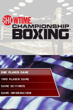 Showtime Championship Boxing (USA)