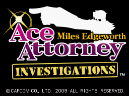 Ace Attorney Investigations – Miles Edgeworth (USA)