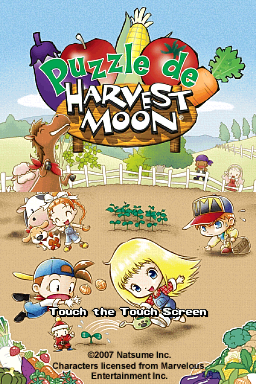 Puzzle de Harvest Moon (USA)