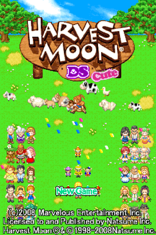 Harvest Moon DS Cute (USA)