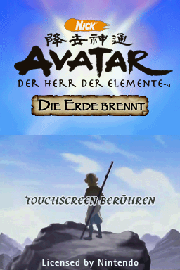 Avatar – The Legend of Aang – Into the Inferno (Europe) (En,De,It,Nl)