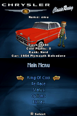 Chrysler Classic Racing (Europe) (En,Fr,De,Es,It)