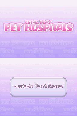 Let's Play Pet Hospitals (Europe) (En,Fr,De,Es,It)