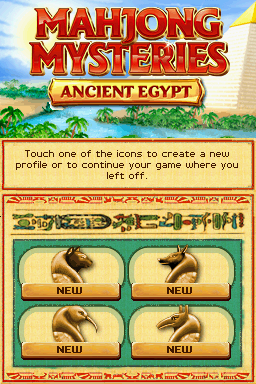 Mahjongg Mysteries – Ancient Egypt (USA)