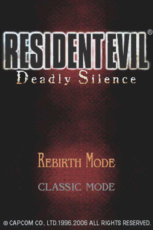 Resident Evil – Deadly Silence (Europe) (En,Fr,De,Es,It)