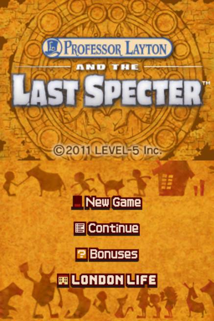 Professor Layton and the Spectre's Call (Europe)