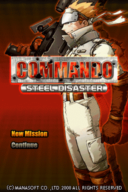 Commando – Steel Disaster (USA) (En,Fr,Es)