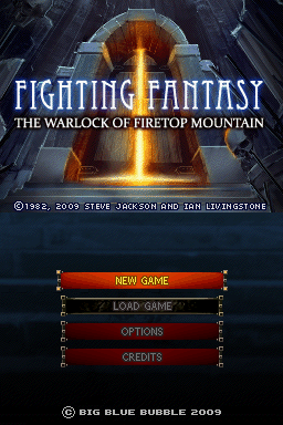 Fighting Fantasy – The Warlock of Firetop Mountain (USA)