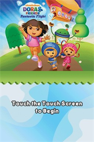 Nickelodeon Team Umizoomi and Dora's Fantastic Flight (USA)