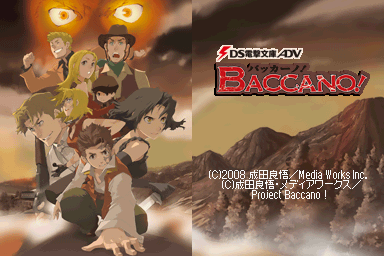 DS Dengeki Bunko ADV – Baccano! (Japan)