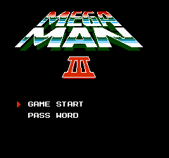 Mega Man 3 (Europe)