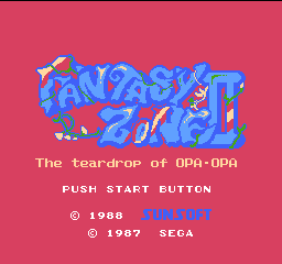 Fantasy Zone II - Opa-Opa no Namida