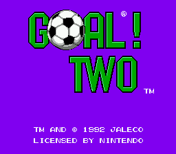 Goal! Two