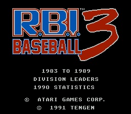 R.B.I. Baseball 3 (USA)