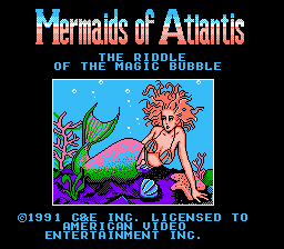 Mermaids of Atlantis - The Riddle of the Magic Bubble (USA)